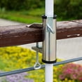 thumbnail image 3 of 2X Soporte para Sombrilla de Patio,Abrazadera para Sombrilla de Terraza,Abrazadera para Sombrilla de Patio,Abrazadera para Sombrilla de Balcón,Plata, 3 of 8