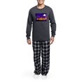 thumbnail image 5 of CafePress - Watercolor Halloween Night - Men's Long Sleeve Charcoal Pajama Set, 5 of 7