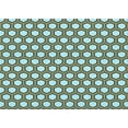 thumbnail image 1 of Ahgly Company Machine Washable Indoor Rectangle Transitional Blue Lagoon Blue Area Rugs, 8' x 10', 1 of 7