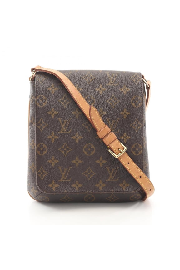 Pre-Owned Louis Vuitton Musette Salsa Short Strap Shoulder Bag, Coated Canvas and... (Fair)