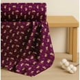 thumbnail image 4 of Soimoi Pink Cotton Voile Fabric Heart & Cute Monkey Kids Print Sewing Fabric Yard 42 Inch Wide, 4 of 7
