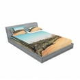 thumbnail image 3 of Saguaro Bedding Set with Sheet & Covers, Earth Path with Giant Cactus Plants to the South American Desert Cactus Picture, Printed Bedroom Decor 2 Shams, 4 Sizes, Multicolor, by Ambesonne, 3 of 3