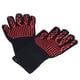 thumbnail image 5 of Guantes resistentes al calor de 800 ℃, lavables, con aislamiento, ignífugos, para asar a la parrilla al aire libre, 5 of 15