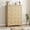 Natural 5 Drawers, variant on Rattan 6 Dresser for Bedroom, 47.2 in Wide Dresser, Boho Wide Drawer Dresser with Storage, Wooden Closet Dressers Chest of Drawers Freestanding for Bedroom, Nursery, Living Room, Natural
