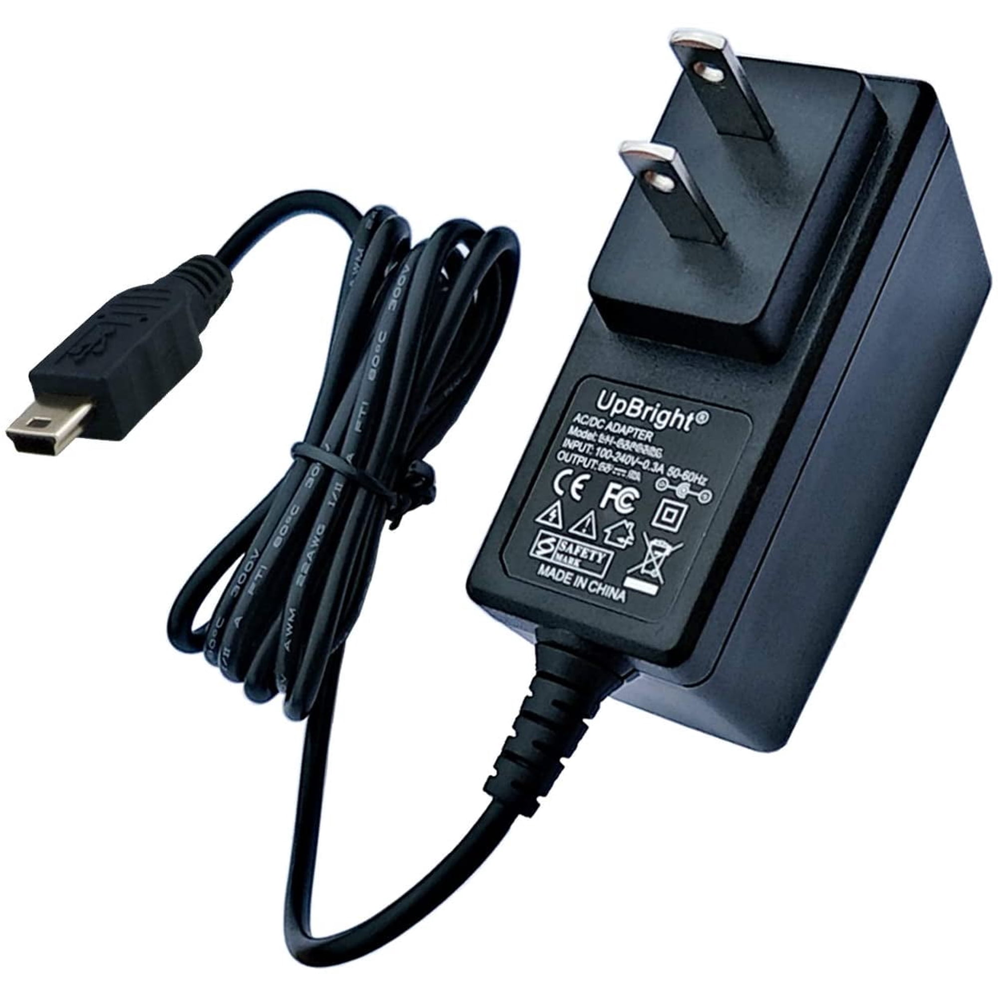 5V Mini USB Replacement AC Adapter Compatible with Insignia NS-DCC5HB09 NS-DCC5SR09 NS-DV111080F HD DV Camcorder Power Supply