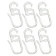 thumbnail image 5 of TABLZONE Transparent Plastic Curtain Hooks, Flexible Design, Easy to Use, and Strong for Home Window Drapes, 5 of 5