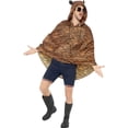 thumbnail image 4 of Smiffys Festival Novelty Adult Unisex Tiger Party Poncho, with Drawstring Bag, 4 of 4