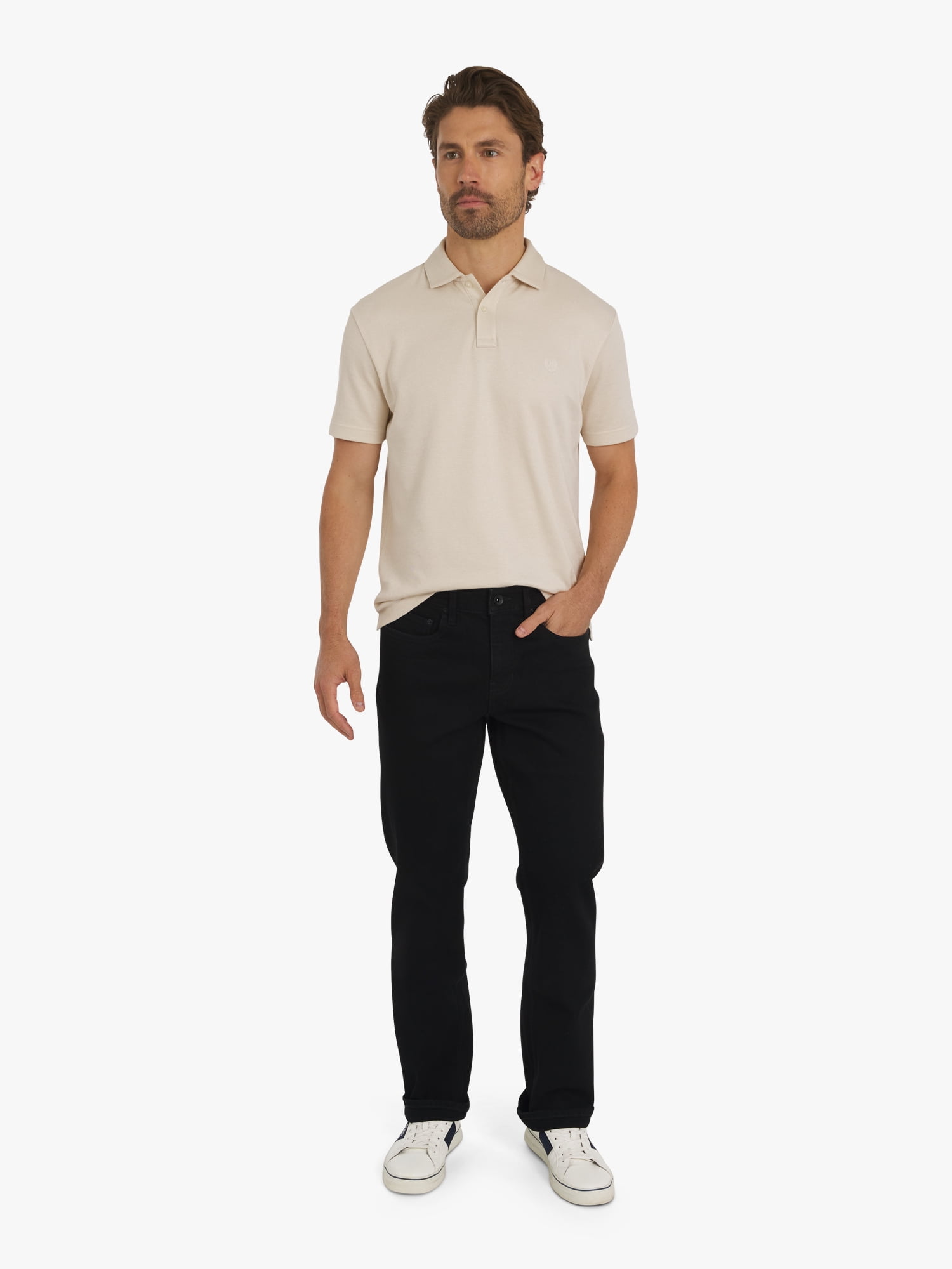 Chaps Men's & Big Men's Stretch Relaxed-Fit Denim Jeans, Sizes 30-42
