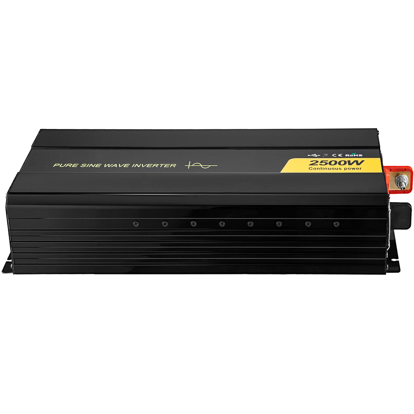 BENTISM Pure Sine Wave Inverter Power Inverter 2500W DC12V to AC120V Inverter LCD