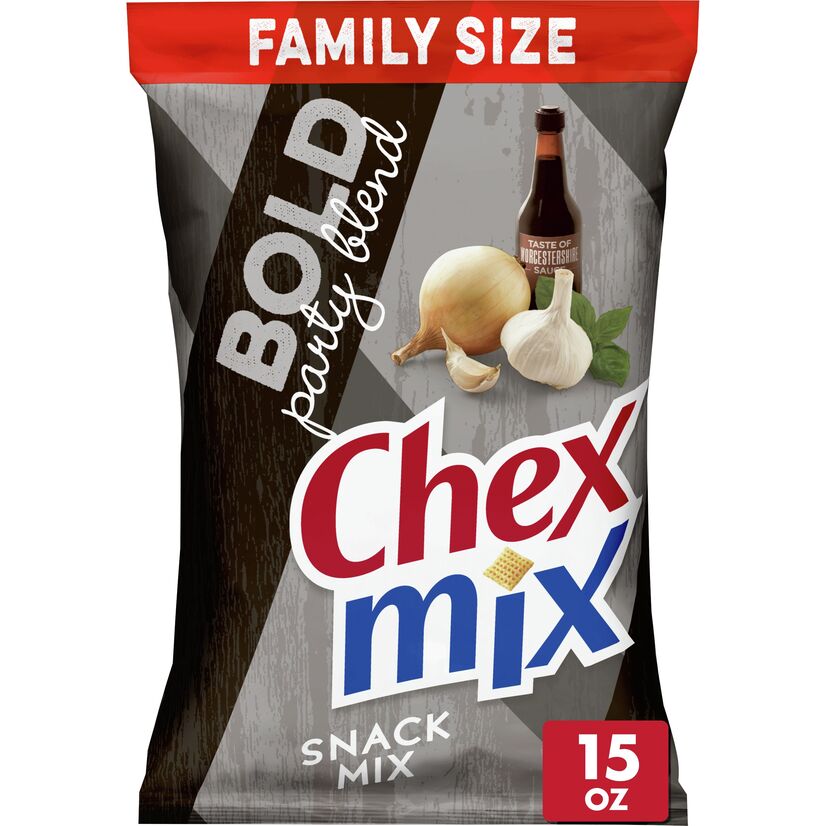 Chex Mix Bold Party Blend Savory Snack Mix, 15 oz