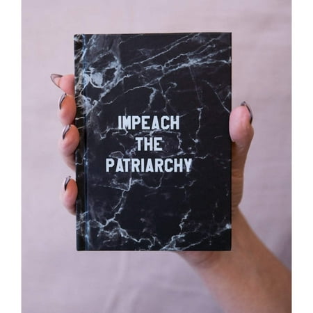 GETBULLISH Impeach the Patriarchy Marble Mini Notebook