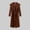 Brown, variant on IUYRTFE Women's Long Wool Blend Coat with Shawl Collar and Self Tie Belt Slim Fit Wrap Winter Overcoat