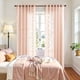 thumbnail image 3 of Cortinas transparentes Jinchan Belrose, diseño floral rosa, 160 x 160 cm, 2 paneles, 3 of 8