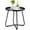 1, variant on Weather Resistant Steel Outdoor Side Table, Small Round End Table for Yard Balcony Garden Black