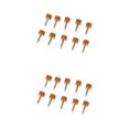 thumbnail image 2 of mmirethe Shoe Repair Replacement Dowels High Heel Tips Taps Pads Enhanced Performance Apricot Thick 10mm 10mm Thick Pin 2Set, 2 of 6