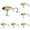 C, variant on Fishing Lures Bass 3.15 Inch, Realistic Bass Bait with Propeller Tail, Fly Fishing Gear for Lake Boat Pike Saltwater Offshore Trout Inshore Pond Freshwater River, Fishing