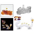 thumbnail image 1 of Paquete de 2 decantadores de con forma de motocicleta + decantador de con forma de dragón para entretenimiento, regalos para bebidas, Baoblaze Decantador de whisky, 1 of 8