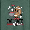 thumbnail image 3 of Instant Message - Tailgate Vibes - Women's Lightweight French Terry Long Sleeve Shirt, 3 of 6