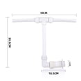 thumbnail image 3 of AKEGAMN Clearance! " Adjustable White PVC Pool Shower Sprinkler Head Wide Spread Nozzles Shower System For Swimming Pools Spas & Outdoor Aquatic Areas Design Extensive nozzle design: Featuring an in, 3 of 7