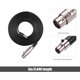 thumbnail image 3 of Cable de audio profesional de 3m, conector Mini XLR de 3 pines a XLR, material ABS y cobre libre de oxígeno, ideal para micrófonos y equipos de sonido en estudio o escenarios., 3 of 6