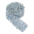thumbnail image 1 of Diamond Ribbon,1yard 30mm Diamond Mesh Rhinestone Ribbon Mesh Wrap Roll Streamlined Design, 1 of 9