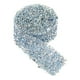 thumbnail image 2 of Rollo de malla de diamante de 1 yarda y 30 mm con cristales brillantes y cinta decorativa de diamantes de imitación (azul claro), 2 of 9