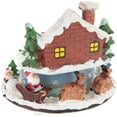 thumbnail image 6 of Northlight Animated and Musical Santa Claus Christmas Ice Skating Scene - 6", 6 of 6