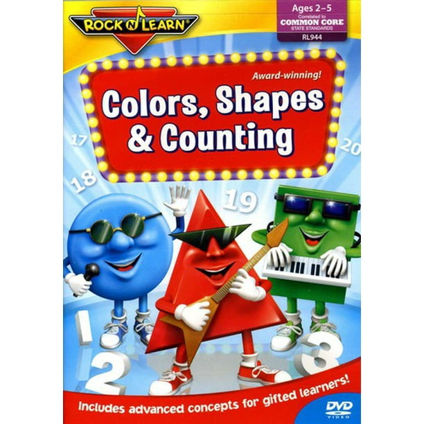 Rock N Learn Colors, Shapes and Counting  Walmart.com  Walmart.com