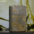 thumbnail image 2 of Bbsisgo Kerosene lighters, Candle lighters, Gift lighters for men and women(Without fuel),旧月坑（金色内胆）, 2 of 7