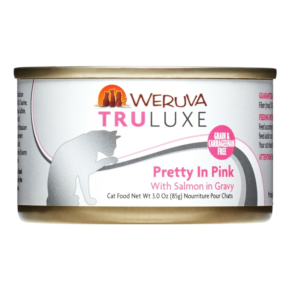 (24 Pack) Weruva TruLuxe Pretty In Pink with Salmon GrainFree Wet Cat