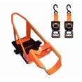 thumbnail image 1 of Lock N Load Motorcycle Wheel Chock BK1000 Used For All Motorcycle; Powder Coated; Orange/Black; Solid Steel, 1 of 5
