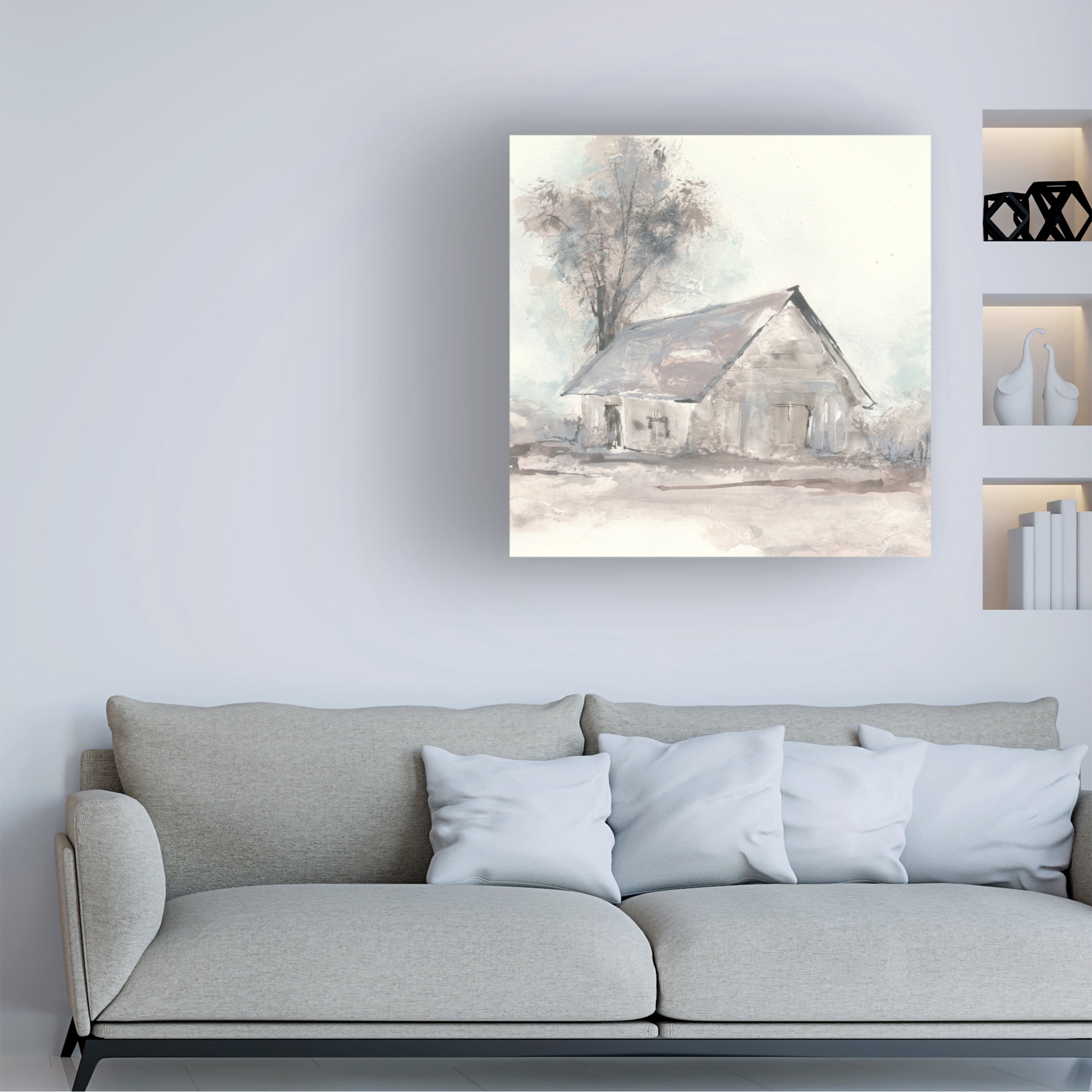 Trademark Fine Art 'Barn III' Canvas Art by Chris Paschke