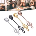 thumbnail image 1 of Stirring Spoon, Musical Notes Spoon  Safe Easy To Use  for Tea for Festivals for Dishes for Anniversaries for Dessert for Advertising Promotion, 1 of 8