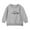 Gray, variant on ZACPNCV Girls Sweatshirts Long Sleeve Pullover Crewneck Tops Shirts Hoodie Top Suitable for Boys and Girls Sports Hoodie Olive Green 4-5 Years