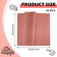 thumbnail image 2 of Pink Butcher Paper Sheets for Smoking Smoker Grilling Paper for BBQ Wrapping Meat Sublimation Heat Press Disposable, 2 of 4
