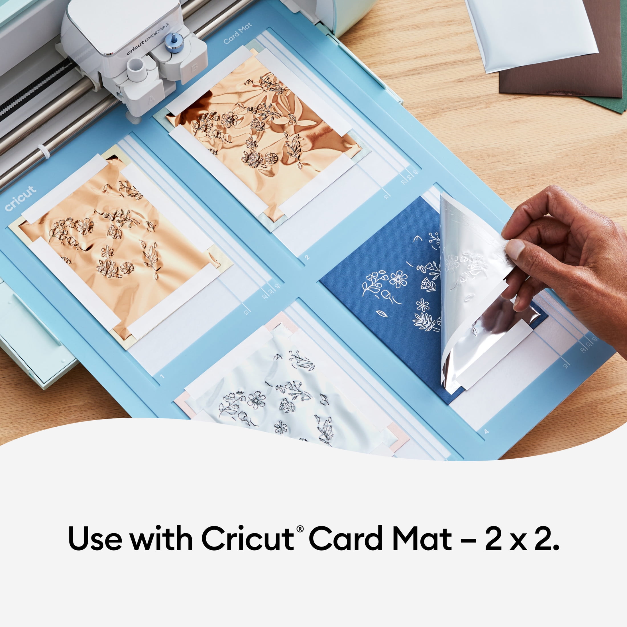 Cricut Foil Transfer Insert Cards, Celebration Sampler - R40 (12 ct), 4.75" x 6.6"