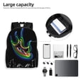 thumbnail image 6 of Tool Band Eye Logo Backpack Lightweight Unisex Basic Daypack Bookbag Laptop Satchel Rucksack For Travel School Office Daily, 6 of 8