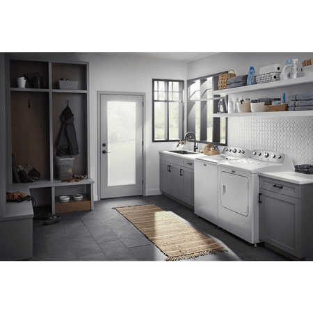 Maytag - 4.8 Cu. Ft. High Efficiency Top Load Washer with Extra Power Button - White