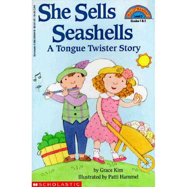 She Sells Seashells by the Seashore : A Tongue Twister Story - Walmart