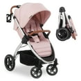 thumbnail image 6 of Open Box hauck Uptown Deluxe Folding Stroller with Cup Holder & Canopy, Rose, 6 of 12