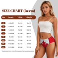 thumbnail image 4 of Flag Of Canada Bikini Panties Stretch Cool 3D printed Underwear for Women XX-Large, 4 of 6