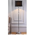 thumbnail image 4 of SAFAVIEH Venezia 61 in. Glam Clear Crystal Floor Lamp with Black Cotton/Polyester Shade, 4 of 7