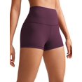 thumbnail image 1 of Shorts CRZ YOGA Butterluxe Cintura Alta 2.5" Púrpura Profundo L, 1 of 6