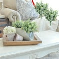 thumbnail image 6 of PEIBang 2Pcs Artificial Plants Faux Greenery Branches,Green Leaves Long Stems,Fake Plants for Floral Arrangement Vase Filler Wedding Office Home Decor, 6 of 6