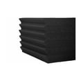 thumbnail image 5 of Bookishbunny 48 Packs Acoustic Foam Tiles Wall Record Studio Sound Proof 12 x 12 x 1 inch Panels, 5 of 7
