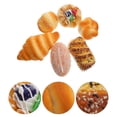 thumbnail image 3 of 6pcs Faux Bread Adornment Artificial Bread Model Photography Prop Artificial Bread Faux Bread Model, 3 of 8