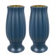 thumbnail image 1 of IDEANATEGRATE 2Ud Portaflores Para Cementerio Azul Oscuro Con Soporte Estable Para Uso Prolongado En Exteriores, 1 of 6
