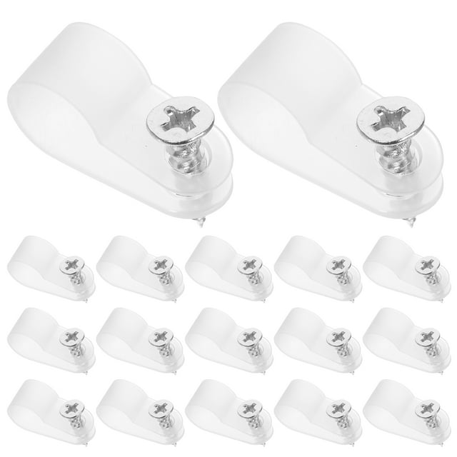 MOVTOTOP 200 pcs Cable Clips for Cord Management with Screws Included
