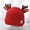 Red, variant on Eltusu Toddler Girls Beanie Hats, Warm Cute Knitting Cotton Stretch Winter Hats Orange Size 3-30 Months