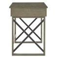 Weston Home Dallas Lift Top Desk, Grey
